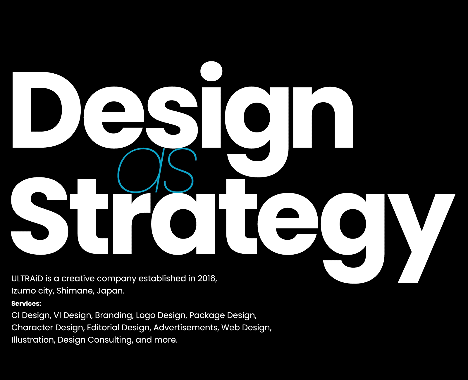 Design as Strategy